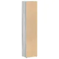 Armoires à CD 2 pcs Sonoma gris 21x16x93,5 cm Bois d'ingénierie
