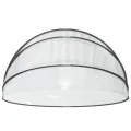Dôme de piscine rond 376x188 cm PVC