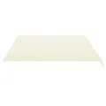 Tissu de remplacement pour auvent Crème 4,5x3,5 m