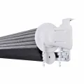 Store enrouleur tamisant 80 x 150 cm marron