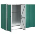 Abri à outils de jardin Vert 225x89x161 cm Acier galvanisé