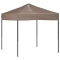 Tente de réception pliable Taupe 2x2 m