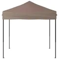 Tente de réception pliable Taupe 2x2 m