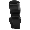 Accoudoir de voiture noir 15x35x(33-49,5) cm ABS