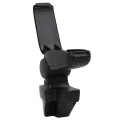Accoudoir de voiture noir 15x35x(33-49,5) cm ABS