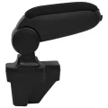 Accoudoir de voiture noir 15x35x(33-49,5) cm ABS