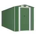 Abri de jardin Vert 192x523x223 cm Acier galvanisé