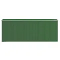 Abri de jardin Vert 192x523x223 cm Acier galvanisé