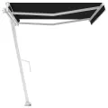 Auvent automatique sur pied 400x300 cm Anthracite