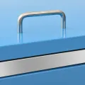 Abri pour poubelle 69x77,5x112,5 cm Inox