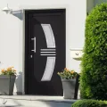 Porte d'entrée Anthracite 88x200 cm