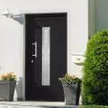 Porte d'entrée Anthracite 108x208 cm