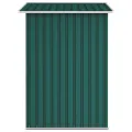 Abri de jardin Vert 205x129x183 cm Acier galvanisé