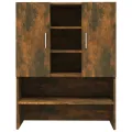 Meuble pour machine à laver Chêne fumé 70,5x25,5x90 cm