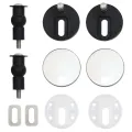 Sièges WC couvercle à fermeture douceur 2 pcs MDF Gouttes d'eau