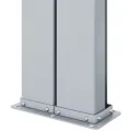 Auvent latéral rétractable Marron 117x1200 cm