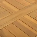 Dessus de table carré 40x40x2,5 cm Bois de teck massif