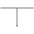 Auvent automatique sur pied 400x300 cm Jaune et blanc