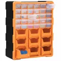 Organisateur multi-tiroirs avec 39 tiroirs 38x16x47 cm