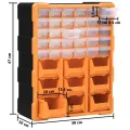Organisateur multi-tiroirs avec 39 tiroirs 38x16x47 cm