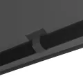 Tonnelle 3x3 m Anthracite Tissu et acier 180 g/m²
