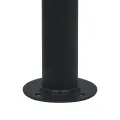 Auvent tente belvédère 3x3 m Acier Anthracite