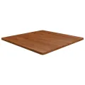 Dessus de table carré Marron foncé90x90x2,5cm Bois chêne traité