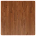 Dessus de table carré Marron foncé90x90x2,5cm Bois chêne traité