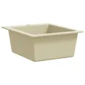 Évier de cuisine Granit Seul lavabo Beige