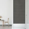 Panneaux muraux 12 pcs Gris foncé 60x30 cm Velours 2,16 m²