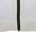 Chapiteau hexagonal et 6 parois latérales 3,6x3,1 m Blanc crème