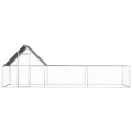 Poulailler 6 x 2 x 2 m Acier galvanisé
