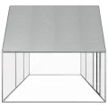 Poulailler 6 x 2 x 2 m Acier galvanisé