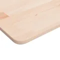 Dessus de table carré 90x90x1,5 cm Bois chêne massif non traité