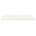 Dessus de table blanc 100x50x2,5 cm bois de pin massif