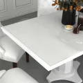Protecteur de table transparent 120x90 cm 2 mm PVC