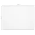 Protecteur de table transparent 120x90 cm 2 mm PVC