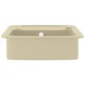 Évier de cuisine Granit Seul lavabo Beige