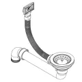 Évier de cuisine Granit Seul lavabo Beige