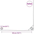 Bâche de protection 650 g/m² 4x5 m