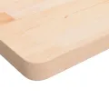 Dessus de table carré 60x60x4 cm Bois chêne massif non traité