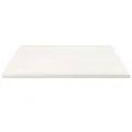 Dessus de table blanc 90x90x2,5 cm bois de pin massif