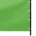 Écran de balcon Vert clair 160x240 cm Tissu Oxford