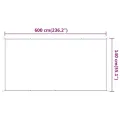 Auvent vertical Vert clair 140x600 cm Tissu oxford