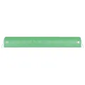 Serre avec cadre en acier vert 28 m² 14x2x2 m