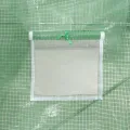 Serre avec cadre en acier vert 8 m² 4x2x2 m