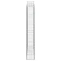 Panier de gabions arqué 200x30x200/220 cm Fer galvanisé
