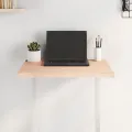 Dessus de table bois chêne massif non traité bordure assortie