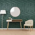 Panneaux muraux 24 pcs vert 50x50 cm XPS 6 m² losange