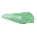 Serre avec cadre en acier vert 66 m² 22x3x2 m